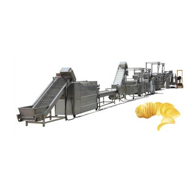 China Snacks Factory Potato Fries French Fries Machine China Multifunctional Potato Chips Production Line for sale