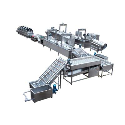 China Snack Factory French Fries Machine High Quality Multifunctional Potato Chips Processing Machine Potato Chips Production Line for sale