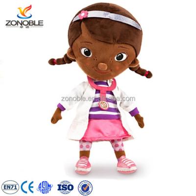 China American Toy New Design Plush Toy Girl Doll Cheap Custom Stuffed American Doll for sale