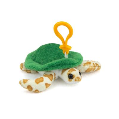 China Small Plush Custom Toy Cheap Cute Soft Plush Tortoise Mini Key Chain Key Chain Stuffed for sale