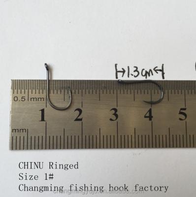 China Factory Size 1 High Carbon Steel Banded Fish Hook Chinu Cheap Price Size 12 With Good Quality for sale