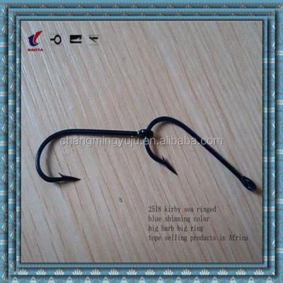 China Blue 2518 High Carbon Steel Hook For Africa Market Top Hook Steel for sale