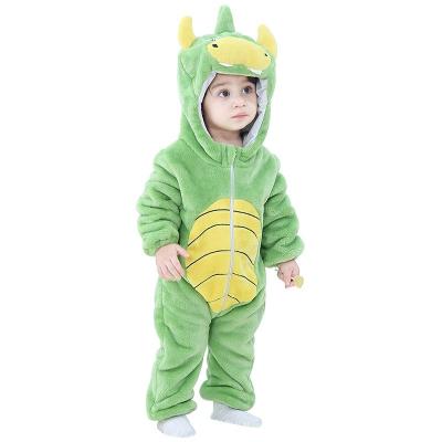 China Lovely warm animal romper of new autumn and winter baby clothes romper children one-piece newborns cartoon for sale