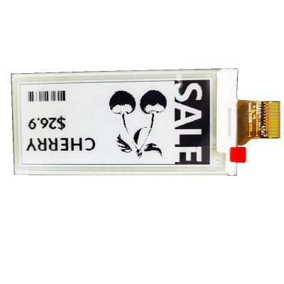 China Partial refresh SPI 2.9inch BW black white 128x296 e-paper module e-ink display screen for Electronic Shelf Label 2.9inch for sale