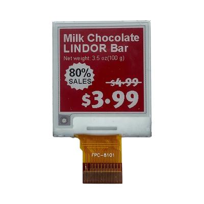 China SPI  1.5 1.54inch 200x200 tri-color BWR black white red small e-paper module e ink e-ink display screen 1.54inch for sale