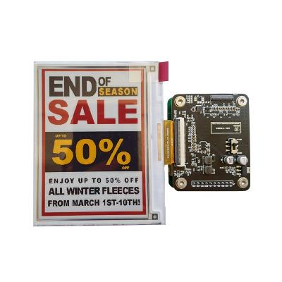 China OKRA BLE Android APP demo board for 4.4 4.37inch four 4colors BWRY 512x368 e-paper module e-ink display screen 4.4inch for sale