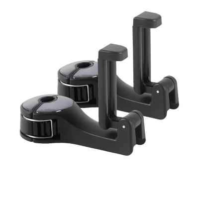 China Creative Rear Type Universal Multifunctional Car Mobile Phone Bracket Car Headrest Hook Car Lock Holder for sale