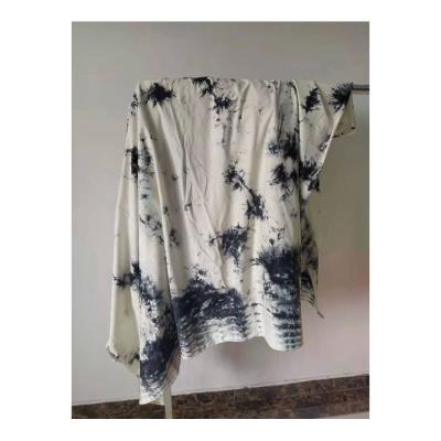 China Top Quality Cheap Hot Sale Chinese Paiting Tie Dye Knited Fabric Breathable, 32S French Terry for sale