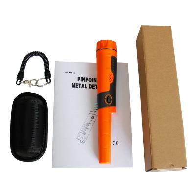 China MD-710 underwater pinpointer metal detector handheld pinpoint treasure hunting fully waterproof pinpointer for sale