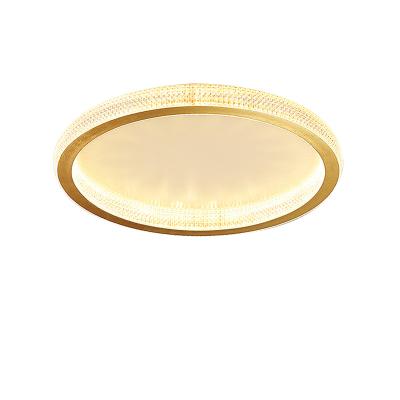 China Morden Simple Decorative High Quality Crystal Ceiling Led Lamp Luxury For Bedroom Living Room for sale