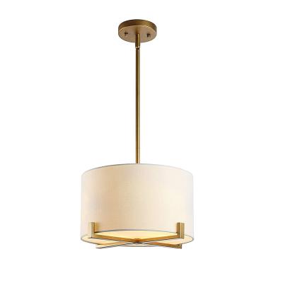 China Round 4 Light Modern Unique Gold Metal Pendant Lamp For Home for sale