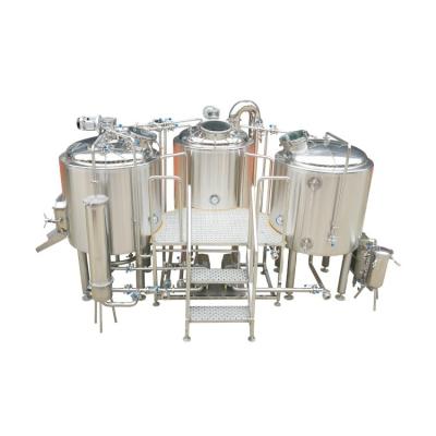 China Hotels favor sale price 500 liters brewhouse with beer fermenter full set brewing system for sale