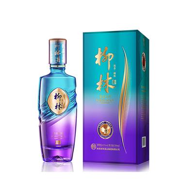 China 500ml Famous Liquor Water Spirits Chinese Purple Space Bottle Strong Wines For Relatives And Friends Gathering for sale