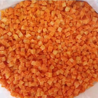 China IQF FROZEN Cut Carrots Frozen Carrots Big Discount For Factory Direct Wholesale Volume for sale