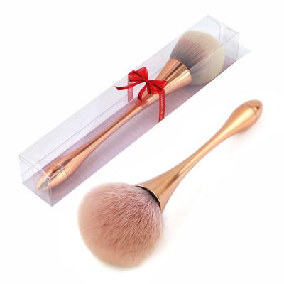 China high quality cosmetics skin friendly water droplet size small brushes blush single brushes make up brush for sale