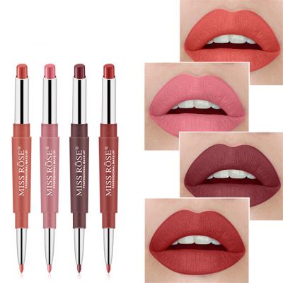 China Waterproof Clean Brand Lipstick Lipstick With Lip Liner Pencil for sale