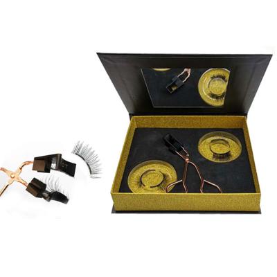 China Magnetic box whips newcomer Lash Box Set Individual False Magnetic Eyelash Kit With Quantum for sale