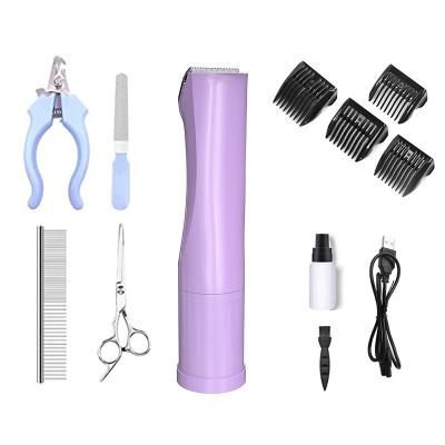 China Unibono Viable USB Charging Multifunctional Portable Pet Vacuum Hair Trimmer for sale