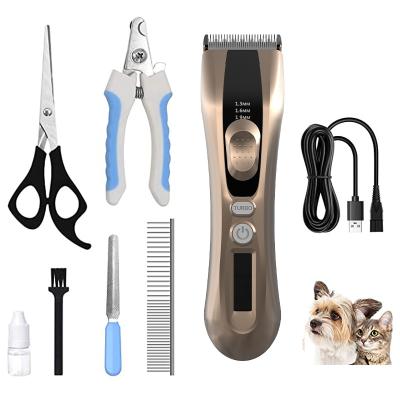 China Amazon Best Selling Dog and Grooming Products Unibono Pet Cleaning Clippers Viable Barber Trimmer Kit for sale