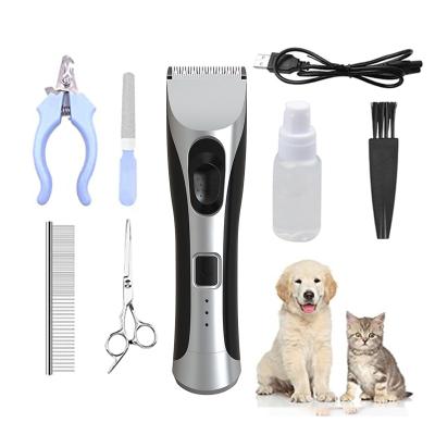 China Viable Hair Trimmer Kit Professional Pet Dog Clippers Trimmer Easy And Safe To Use for sale