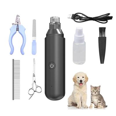 China Viable 2022 Electric Rechargeable Professional Dog Cat Dog Nail Grinder for sale