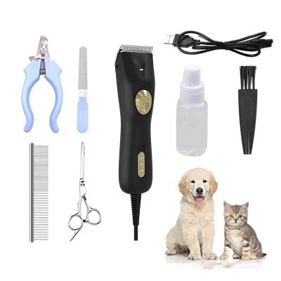 China High Power Animal Hair Trimmer Durable Waterproof Cat Dog Hair Cable Cutter for sale