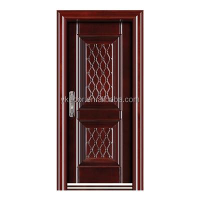 China Industrial Cheap Outdoor Position Security Residential Modern Steel Doors for sale