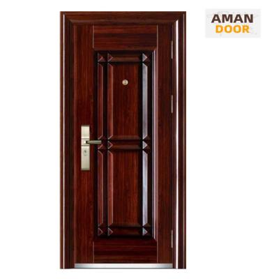 China Factory Wholesale Luxury Modern Front Steel Main Steel Exterior Security Bulletproof Bulletproof Door Directly for sale