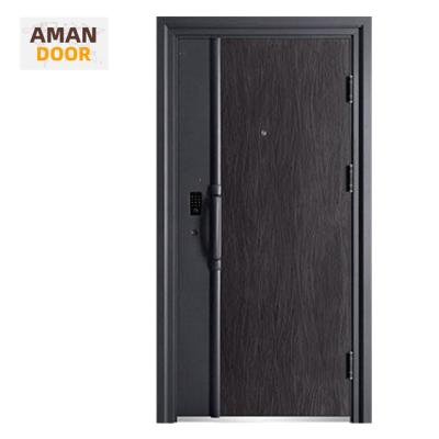 China Security Patio Doors Exterior Doors Bulletproof Steel Metal Entry Security In Stock for sale