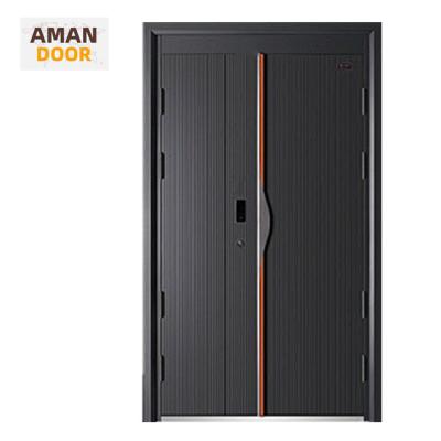 China Bullet Proof Bulletproof Doors Cold Rolled Steel Sheet Metal Entrance Bangladesh Metal Security Door In Stock for sale