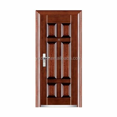 China Modern Gorgeous Design Residential Steel Security Door for sale