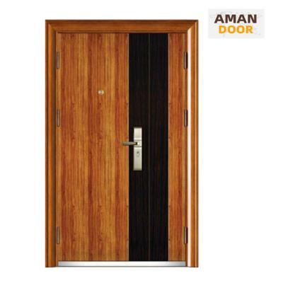 China security bulletproof steel door cold rolled turkish steel sheet security door entrance metal security door for sale