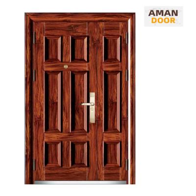 China Security Bulletproof Steel Door Front Entrance Front Entry Bulletproof Design For Residential Exterior for sale