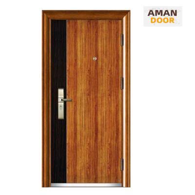 China 2021 modern design steel door home security door high quality cheap bulletproof outdoor anti theft security bulletproof door for sale