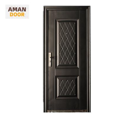 China Kenya New Design Iron Bulletproof Steel Front Doors (Old) Exterior Doors for sale