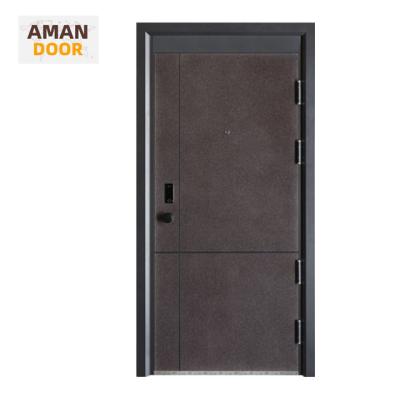 China Customized Bulletproof Bulletproof Size Stainless Steel Residential Door Exterior Color Security Door For Home for sale