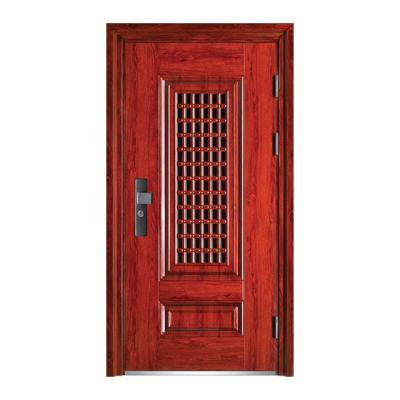 China Modern Design 2021 Cheap Price House Style Interior Steel Doors With Frames for sale