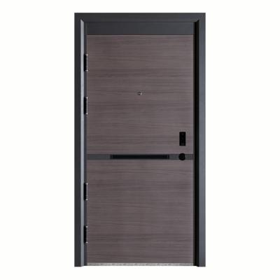 China Factory Price Modern Exterior Residential Steel Entry Doors Security Front Door for sale