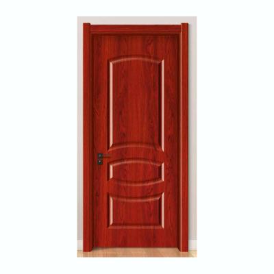 China China Supplier Modern Design Hotel Traditional Internal Bedroom Door Soundproof Waterproof Solid PVC Interior Wood Doors For Room for sale