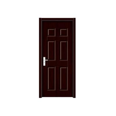 China Low Price Traditional American Steel Egg Panel Six Panel Door Nigeria American Panel Door For Living Room for sale