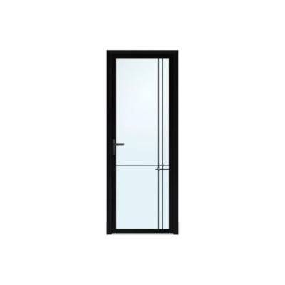 China Modern Waterproof Aluminum Bathroom Doors And Aluminum Windows Frame Toilet Doors for sale