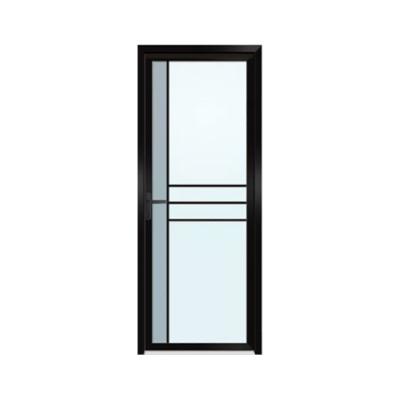 China Wholesale Price Modern Bedroom/Bathroom Toilet Doors Design Waterproof Aluminum Glass Door for sale