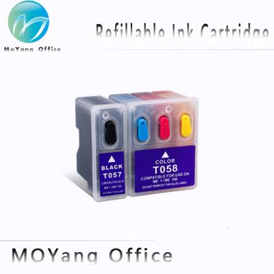 China MoYang COMPATIBLE compatible for Epson T057 T058 refillable ink cartridge for Epson ME 1/ME100/ME 1+ for sale