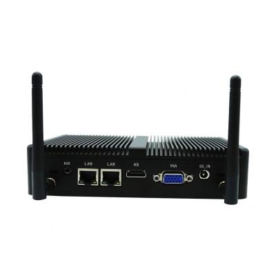 China For Business PC Intel celeron j4125 cpu nuc box Fanless PC Mini Quad Core Four Thread Support SO-DIMM DDR4 Slot Desktop PC for sale