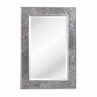 China Interior home decoration; Europe Market Hot Sales British Rectangular Wall Decor Broken Mirror for sale