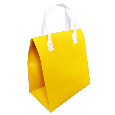 China Waterproof Reusable Cheap Price Thermal Delivery Shop Insulated Color Eco Food Cooler Bags for sale