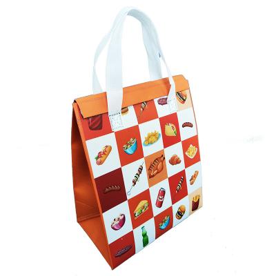 China Waterproof Custom Logo Large Beer Beach Food Bag Camping Cooler Tote Bag for sale