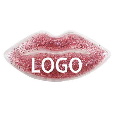 China For Beauty BSG Lip Ice Pack Gel Cold Pack Wholesale Customized Hot Cold Gel Pack Reusable Lip Ice Pack for sale