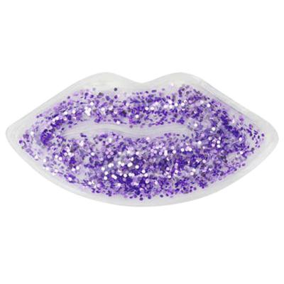 China Lip Shape Adjustable Reusable Ice Packs PVC Material With Free Sample for sale