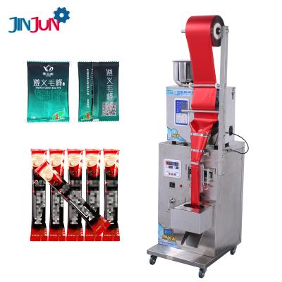 China JINJUN Pocket Food Coffee Salt Small Sugar Bag Stick Filling Packing Multifunctional Weighing Machines for sale